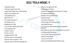 2022 TESLA MODEL Y Deep Blue Metallic full